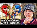 I FOUND BABY SONIC AND BABY KNUCKLES IN REAL LIFE!! (OMG SO CUTE)