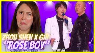 Zhou Shen X Gai 'Rose Boy' | Reaction Video