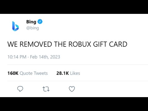 The 100 robux gift card is removed again in Microsoft Rewards. 