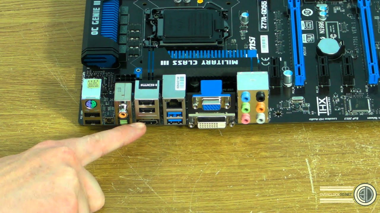 MSI Z77 GD55 First Look - Ivy Bridge 1155 Review - YouTube MSI Z77 GD55 First Look - Ivy Bridge 1155 Review - YouTube