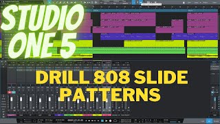 Studio One Drill 808 Slide Patterns