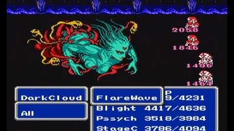 (NES) Final Fantasy III - Final Boss + end - 1 / 2