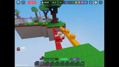 Tanqr fan caught using kill aura (Roblox bedwars)