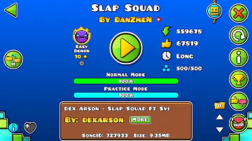 Geometry Dash Demons #4 | Slap Squad by DanZmen