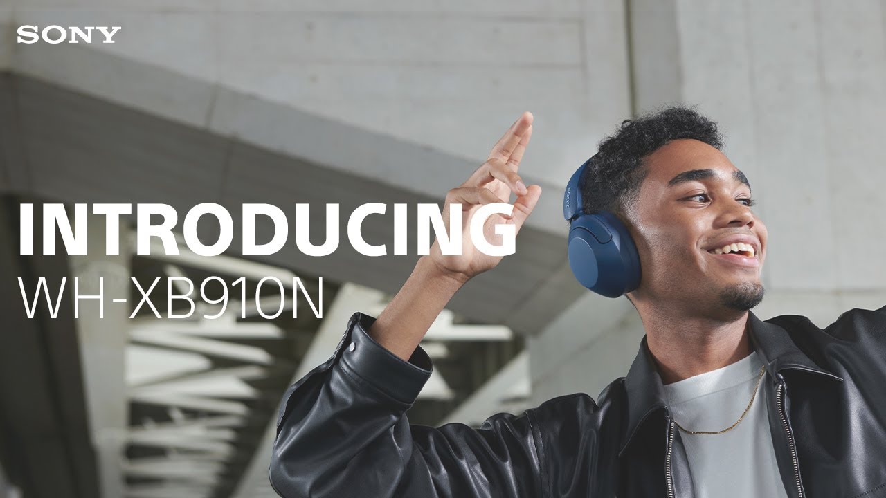 Introducing the Sony WH-XB910N EXTRA BASS™ Noise Cancelling Wireless  Headphones