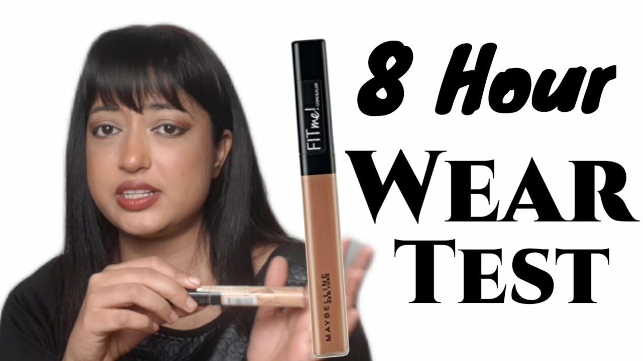 Maybelline Fit Me Concealer Review And 8 hour Wear test | rutuma