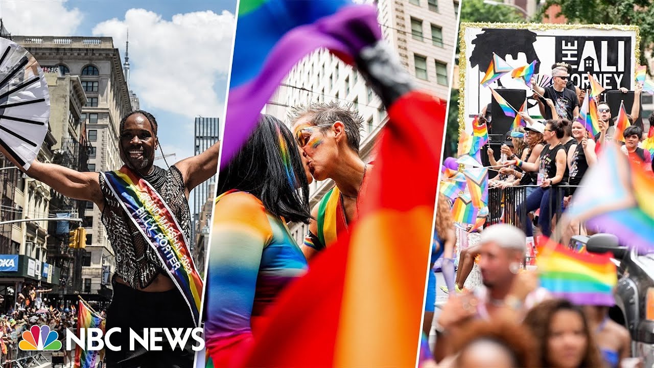 Watch: 1000’s of revelers across the U.S. have fun Pride