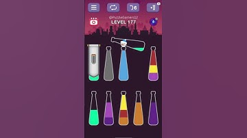 Water Sort Puzzle Game - Level 177