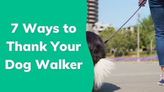 7 Ways to Show Appreciation for Your Dog Walker | Wag! by Wag! Dog Walking 117 views 1 year ago 1 minute, 40 seconds