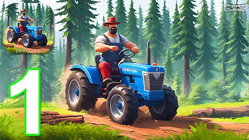 Lumber Chopper - Gameplay Walkthrough Part 1 Forest Lumber Chopper Factory (Android, iOS)