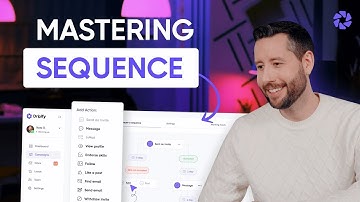 Building an Outreach Sequence - Dripify Tutorials