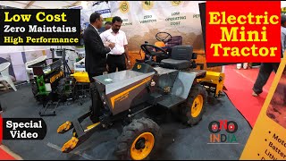 Electric Mini Tractor For Agriculture | Sukoon Solutions Pvt Ltd | Agrimac India 2024 | ONO INDIA