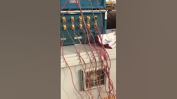 PWHT machine connection checking