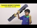 How to make New Thanos Infinity Sword from Avengers EndGame | Thanos Sword with Cardboard DIY