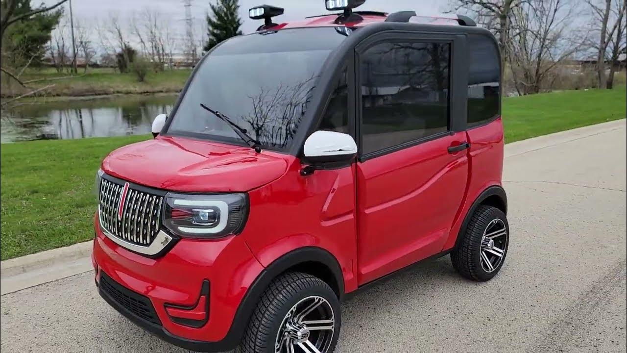 Coco Coupe Street Legal Golf Cart LE Edition With Custom Rims And Tints