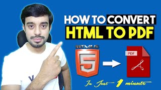 How to Convert HTML to PDF | HTML to PDF converter | Convert html to pdf Online screenshot 4