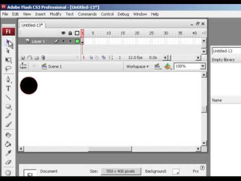 [Video] Tutorial Membuat Animasi : Teknik Motion Shape