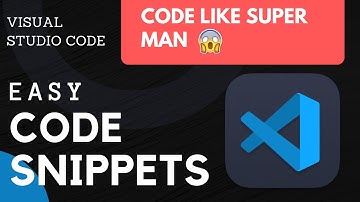 Create CODE SNIPPETS by yourself | Increase coding speed | VS Code