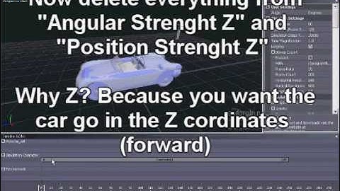 Endorphin Tutorial -  How to make a car/vehicle drive/move