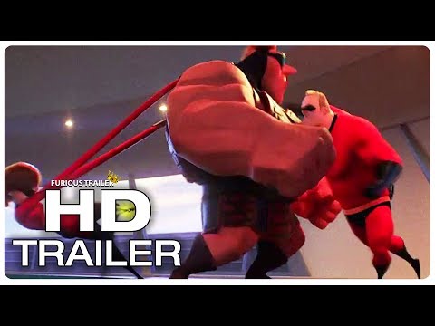 INCREDIBLES 2 Supers Vintage Fight Scene Trailer (2018) Superhero Movie Trailer 