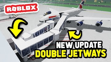DOUBLE JETWAY UPDATE In Cabin Crew Simulator (Roblox)