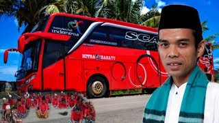 Viral!! UAS ceramahi supir bus