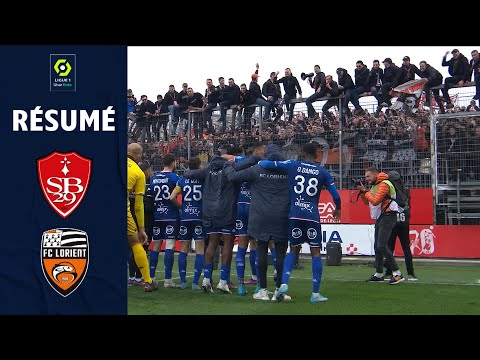 STADE BRESTOIS 29 - FC LORIENT (0 - 1) - Résumé - (SB29 - FCL) / 2021-2022