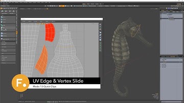MODO 13 Edge Vertex Slide | UV Texture