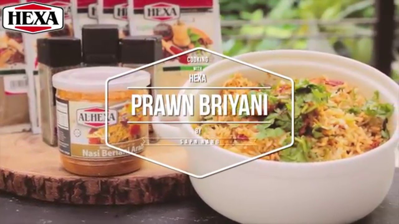 Masak Beriani Udang Bersama Sapna Anand Youtube