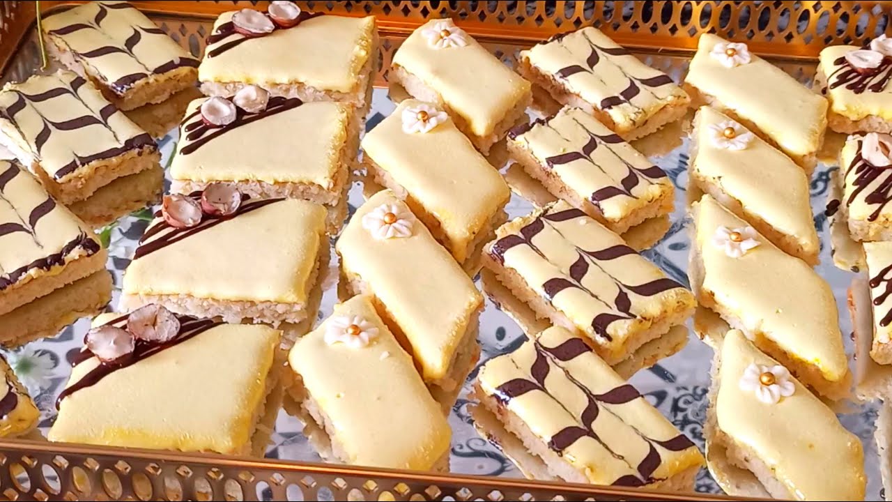 الحلوة الروسية معلكة ولذيذة من الحلويات السهلة والراقية لجميع المناسبات