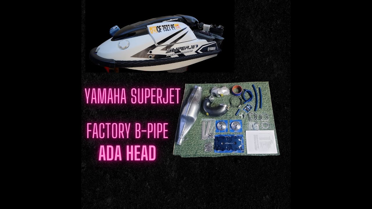 Installing Factory B Pipe and ADA Head & Girdle Kit Yamaha SuperJet
