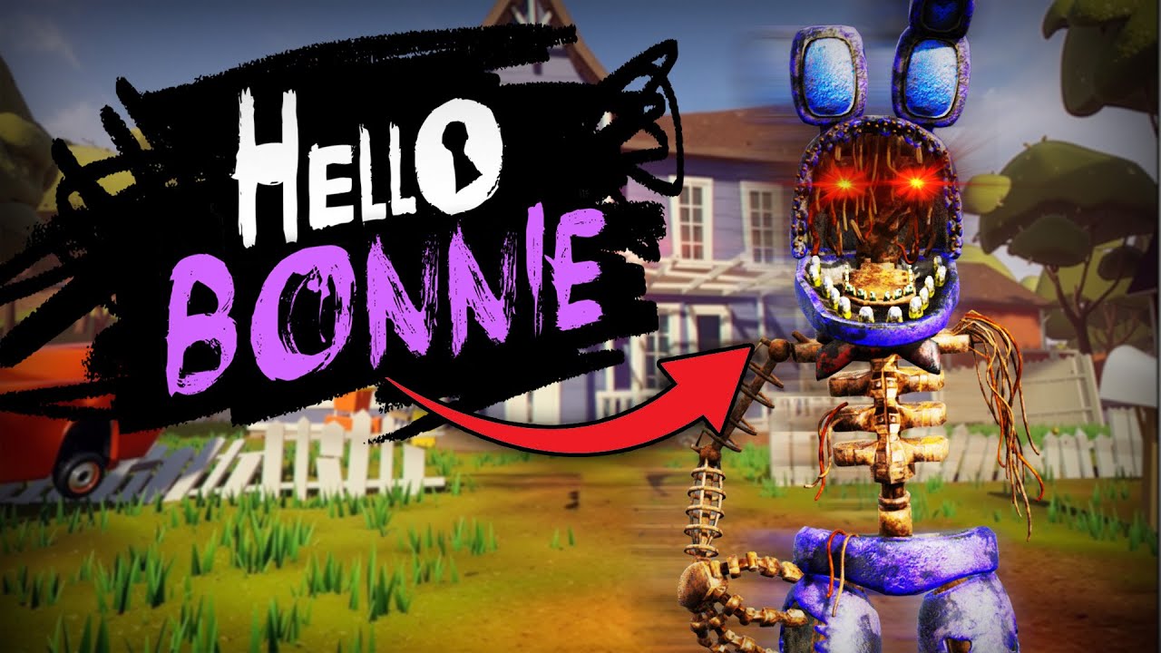 Ignited Bonnie Is The Fastest Animatronic In Hello Neighbor!!!