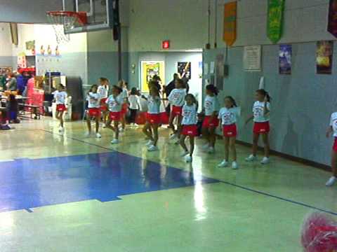 East Heights Elementary School, Henderson, Kentucky, ABA Cheer Madison McKain 10 20 11 EHS Vs  Cairo