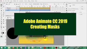 6- Adobe Animate CC 2019 - Creating Masks