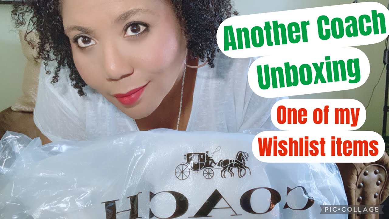 Распаковка товара со скидкой в ​​аутлете Coach 