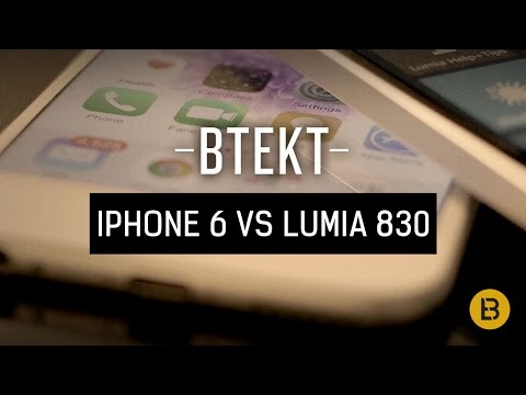 Apple iPhone 6 vs Nokia Lumia 830