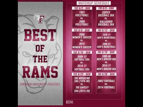 Best of the Rams: Schedule - YouTube