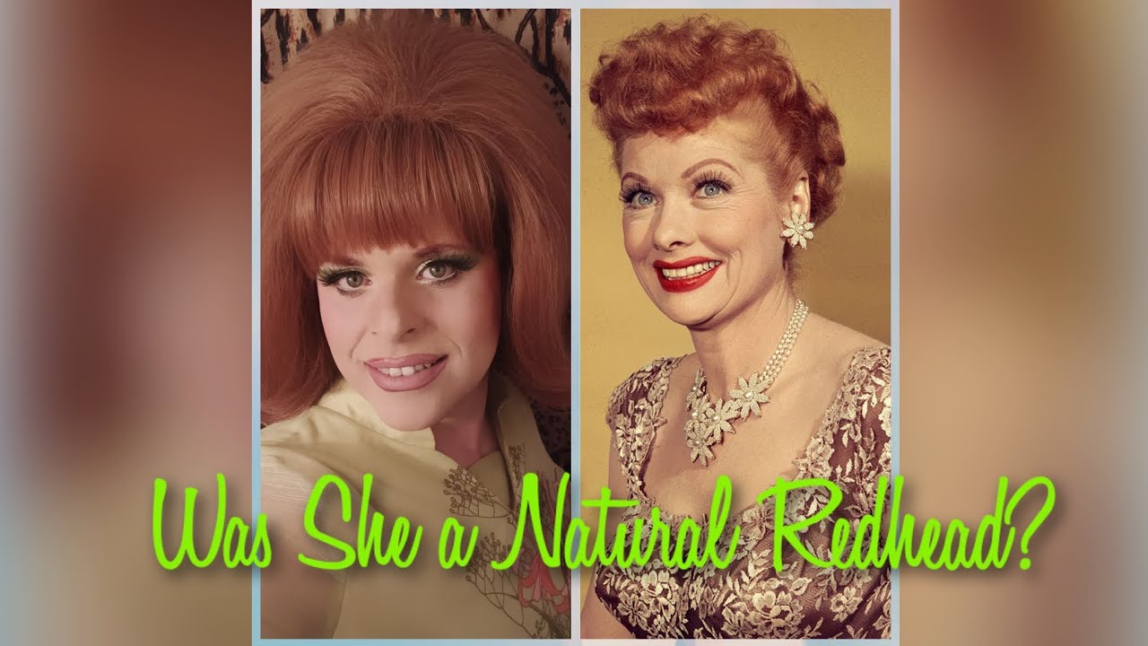 The Secret Behind Lucille Ball's Iconic Red Hair! - YouTube