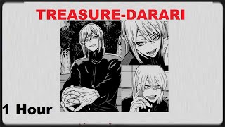 TREASURE-DARARI (다라리) NIGHTCORE (TIKTOK 1 Hour)