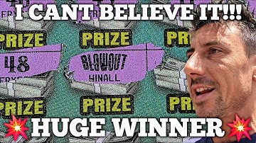 OMG I Found The BLOWOUT Symbol🤑 New $50 Cash Blowout Ticket | Scratch Life🚀