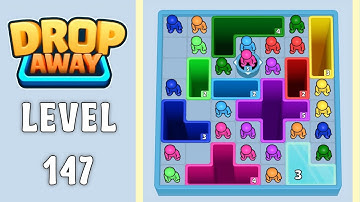 Drop Away level 147 gameplay solution