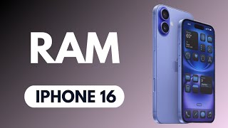 How much RAM does Iphone 16 Have?