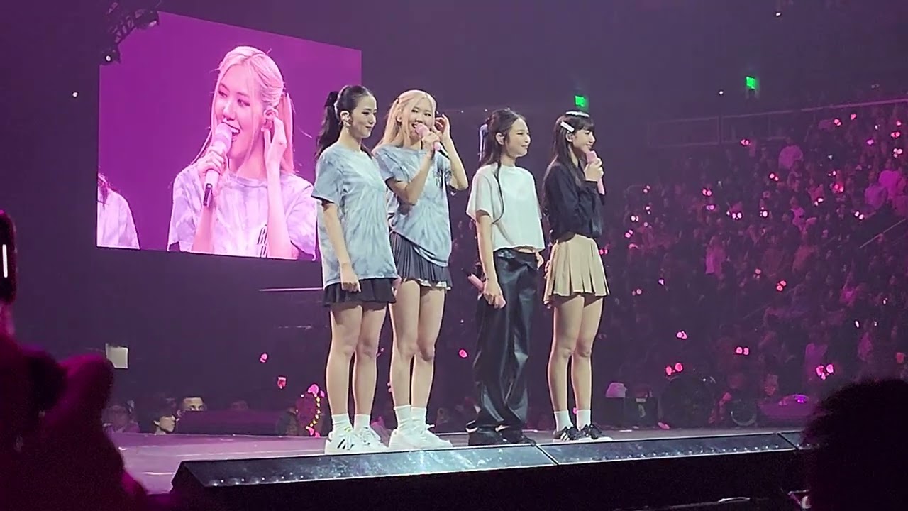 BLACKPINK - Yeah, Yeah, Yeah; Stay; As If It's Your Last; and play I spy Live at Atlanta, GA Day 1