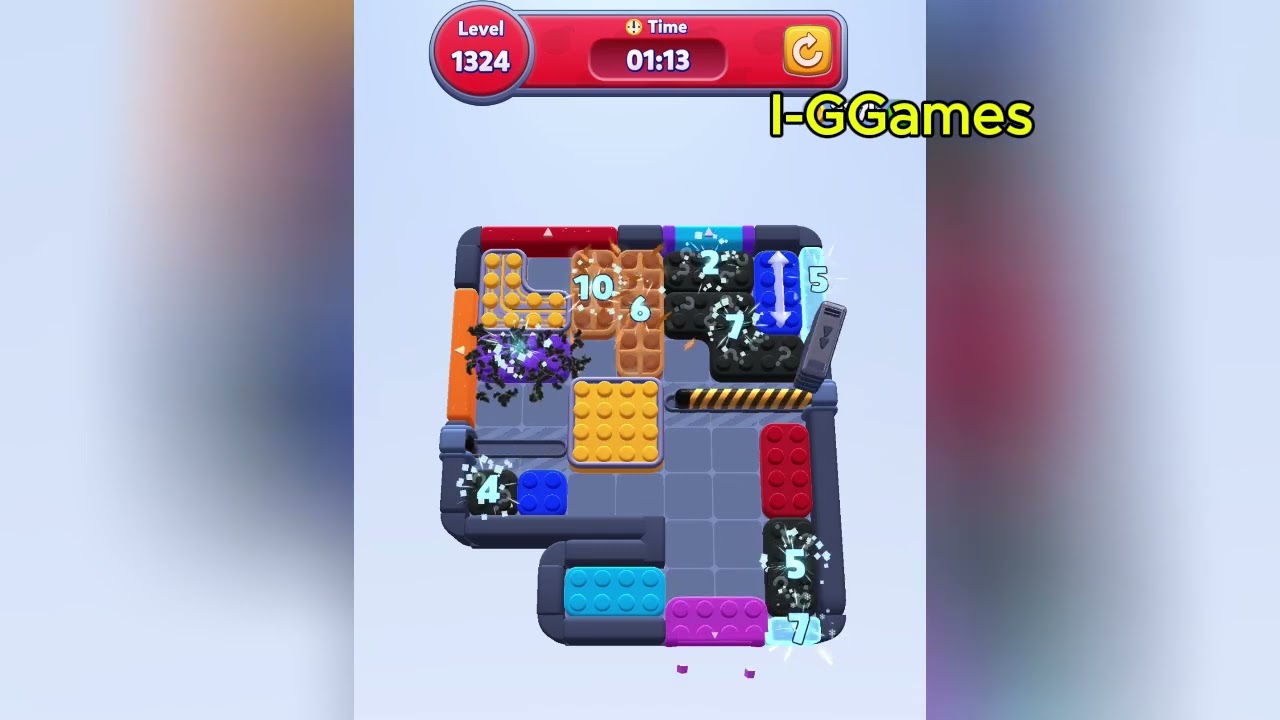 ジャム子ページ Color Block Jam Level 1324 - YouTube