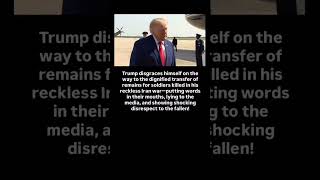 Trump Faces Backlash Over Remarks at Fallen Soldiers' Transfer Ceremony