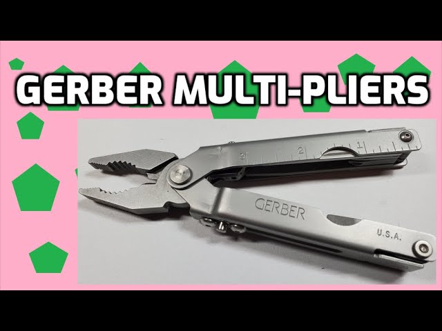 Gerber 55800 Multi-Plier Pocket Tool Unboxing and Review 