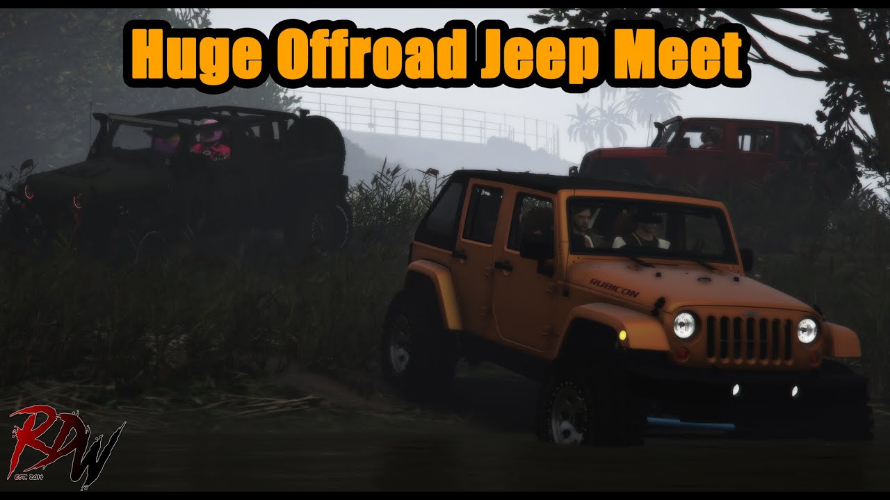 GTA 5 RP | Huge Insane Jeep Event - Around The Map & Over Mountains For A Massive Cash Prize