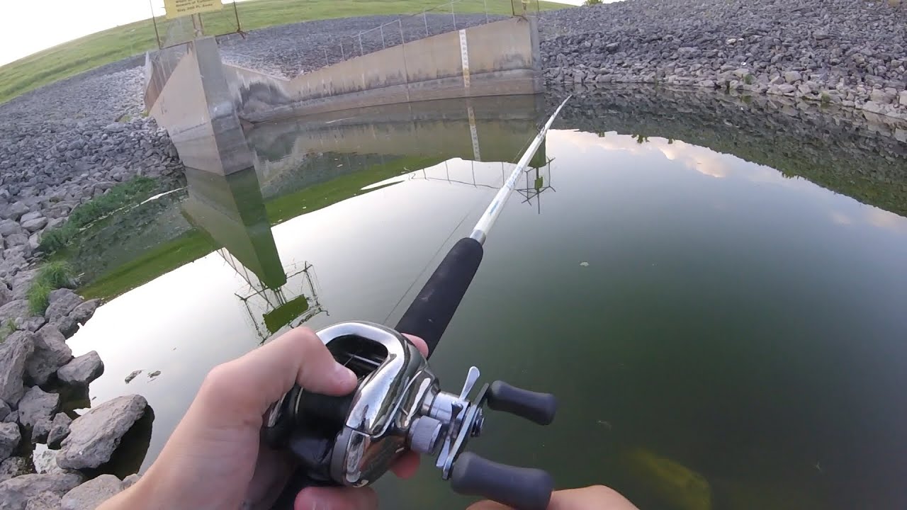 Spillway fishing for catfish in Texas. How fishing really is... YouTube