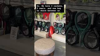 Sharing Tennis Gear with My Friend | #tennis #babolat #funny #sharing
When a new racket launches, we are just as excited as you are! We can’t wait to string them, demo them, and then tell you all about them. Sometimes, it can be tough to share, but this is what we do for you!
✅ AVAILABLE HERE: www.SolowSports.com .
🔴 SUBSCRIBE : www.youtube.com/channel/UC4SOfY_WtD6-rdp6o1cRNoA .
🎬 REVIEW: https://youtu.be/AP8K_ymZGpo Sharing Tennis Gear with My Friend | #tennis #babolat #funny #sharing