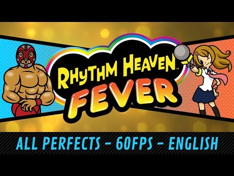 Rhythm Heaven Fever (English Wii) - All Perfects (60 fps)